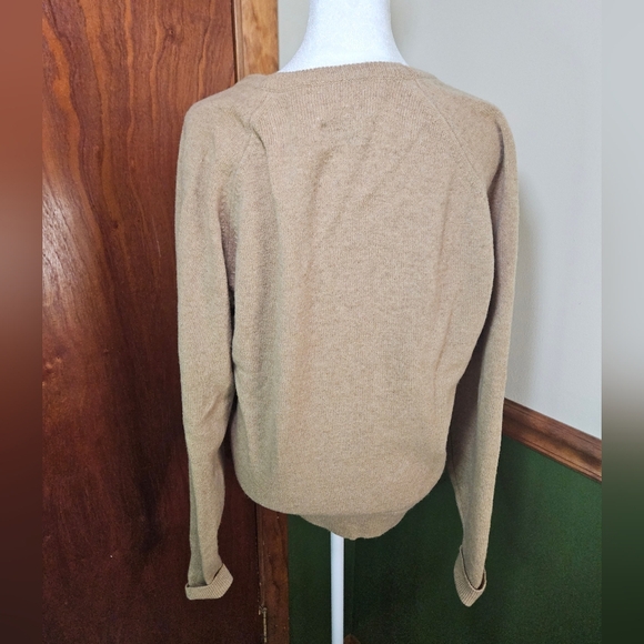 Vintage John Franks Wool Sweater Tan Size Medium - Picture 3 of 6
